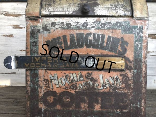 画像10: 〜20s Antique Large Tin  McLaughlin's Coffee (J265)  (10)