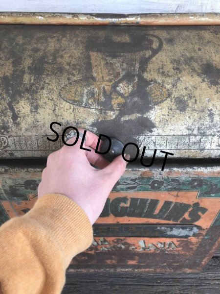 画像2: 〜20s Antique Large Tin  McLaughlin's Coffee (J265)  (2)