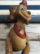画像9: 40s Vintage Serugo Rubber Fire Dog Squeak Doll (J282) (9)