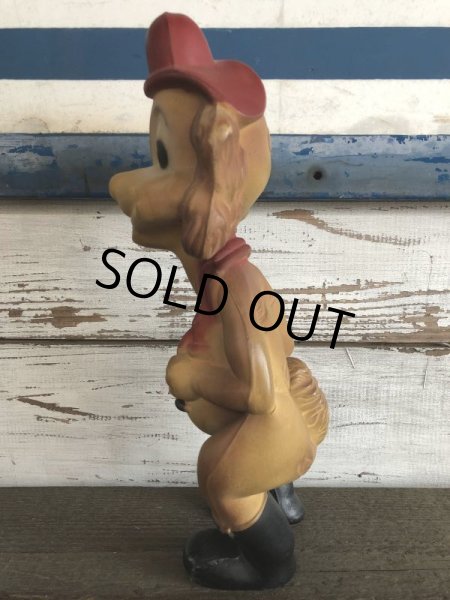 画像2: 40s Vintage Serugo Rubber Fire Dog Squeak Doll (J282) (2)