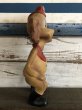 画像4: 40s Vintage Serugo Rubber Fire Dog Squeak Doll (J282) (4)