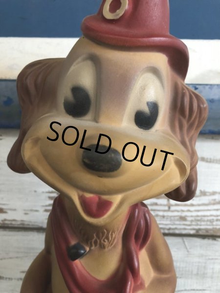 画像10: 40s Vintage Serugo Rubber Fire Dog Squeak Doll (J282) (10)