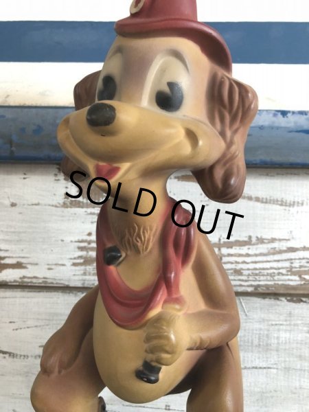 画像8: 40s Vintage Serugo Rubber Fire Dog Squeak Doll (J282) (8)