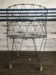 画像1: Vintage Wire Laundry Basket (J285) (1)