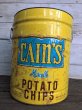 画像3: Vintage Cain's Potato Chips Can (J288)  (3)