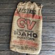 画像3: Vintage CV Potato Burlap Bag 50 LBS (J292) (3)