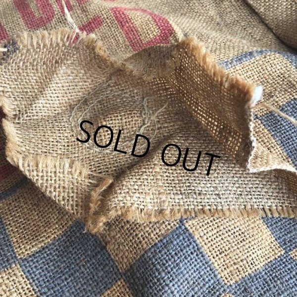 画像6: Vintage PURINA BROILER CHOW FINISHER 49 Burlap Bag 100 LBS (J289) (6)