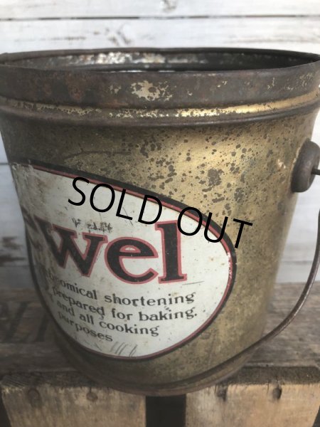 画像8: Vintage Swift's Co USA Jewel 4 Lbs Bucket Can (J294)   (8)