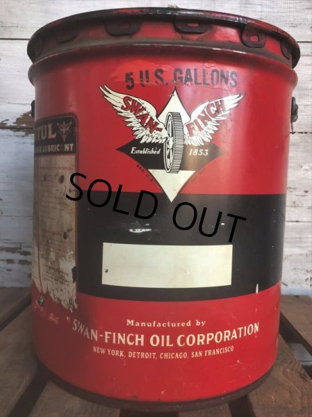 画像3: Vintage MOTUL Swan Finch Established 1853 U.S. 5 GAL (J293)   (3)