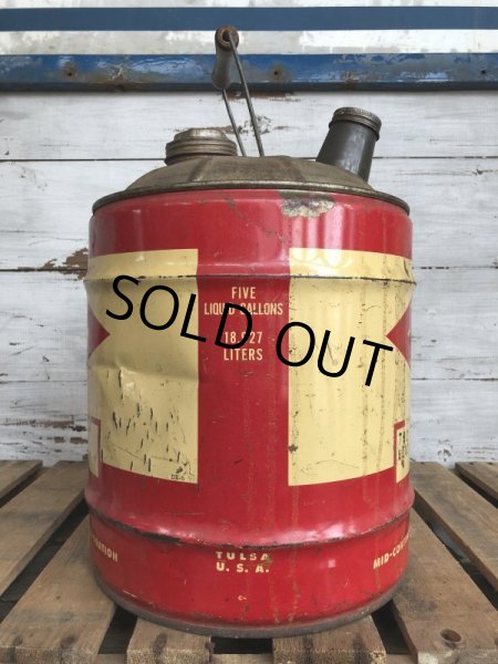 画像2: Vintage DX 5 GAL Gas Oil Can (J297)   (2)