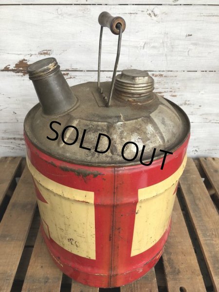 画像4: Vintage DX 5 GAL Gas Oil Can (J297)   (4)
