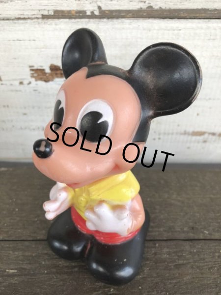画像4: Vintage Mickey Rubber Doll Ledraplastic (J305) (4)
