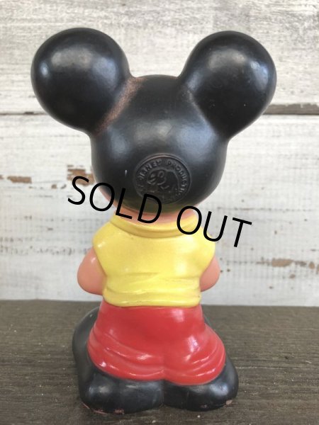 画像3: Vintage Mickey Rubber Doll Ledraplastic (J305) (3)