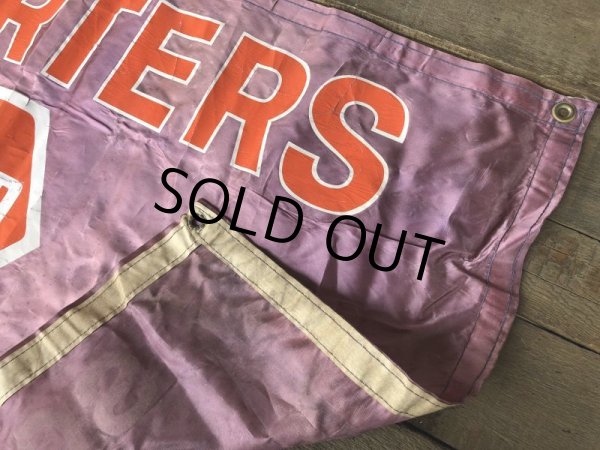 画像6: Vintage NAPA UNITED BRAKE HEADQUARTERS Banner Sign (J322)   (6)