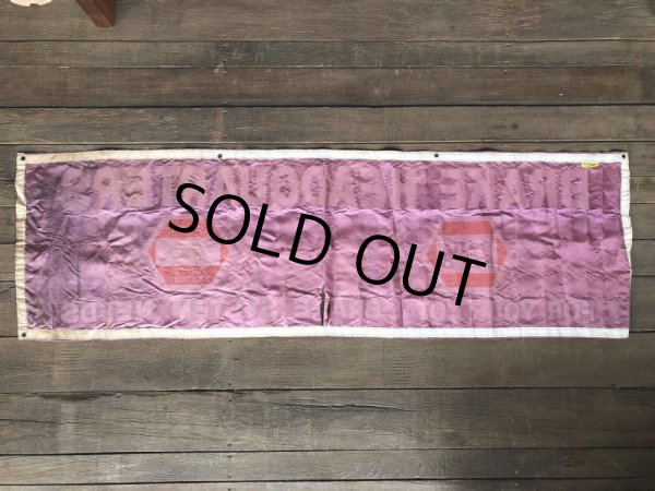 画像3: Vintage NAPA UNITED BRAKE HEADQUARTERS Banner Sign (J322)   (3)