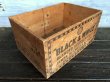 画像6: Vintage Black & White Scotch Whisky  Wooden Crate (J323) (6)