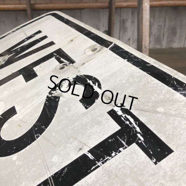 画像7: Vintage Road Sign WEST (J324)   (7)