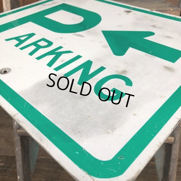 画像6: Vintage Road Sign PARKING (J327)   (6)