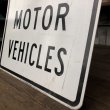 画像2: Vintage Road Sign NO MOTOR VEHICLES (J330)   (2)