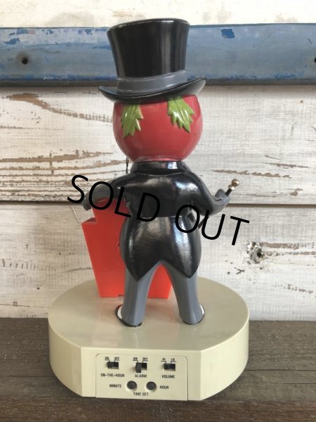 画像3: Vintage Heinz Mr Aristocrat Tomato Man Talking Alarm Clock (J335) (3)