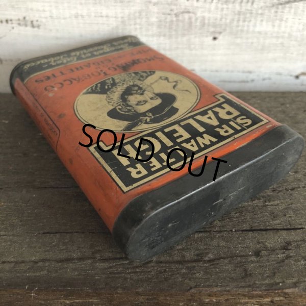 画像5: Vintage SIR WALTER RALEIGH Tabacco Pocket Tin Can (J341)     (5)