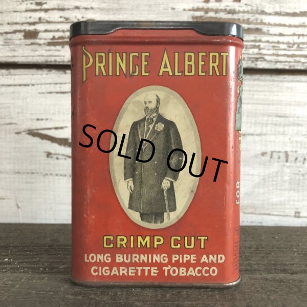 画像1: Vintage PRINCE ALBERT Tabacco Pocket Tin Can (J342)     (1)