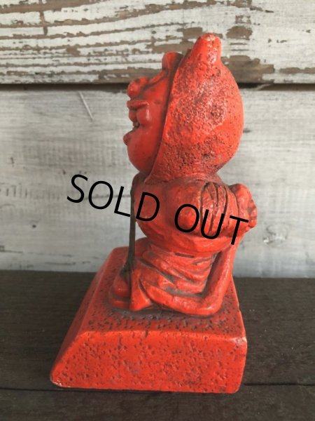画像2: 【SALE】 Vintage Message Doll Red Devil I'm A Horny Little Devil (J346)  (2)
