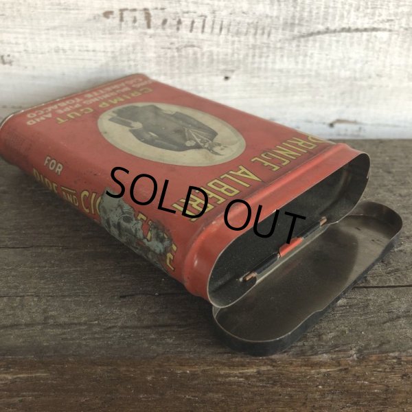 画像7: Vintage PRINCE ALBERT Tabacco Pocket Tin Can (J342)     (7)