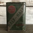 画像3: Vintage HALF AND HALF Tabacco Pocket Tin Can (J338)     (3)