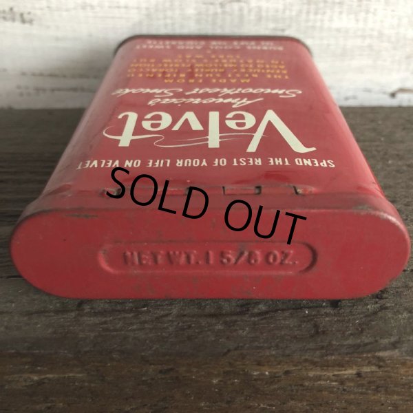 画像6: Vintage Velvet Tabacco Pocket Tin Can (J339)     (6)