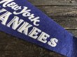 画像3: Vintage MLB Pennant Flag Banners NY YANKEES (J355) (3)