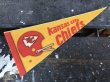 画像1: 70s Vintage NFL Mini Pennant Kansas City Chiefs (J349) (1)