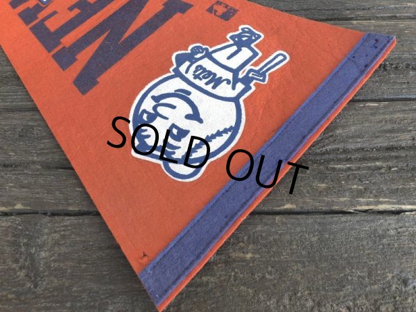 画像5: Vintage MLB Pennant Flag Banners NY METS (J354) (5)