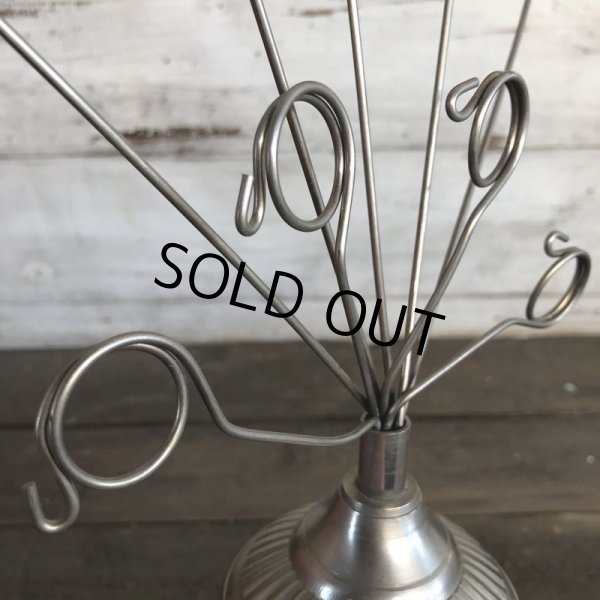 画像6: Vintage Wire Display Stand Card Holder (J356) (6)