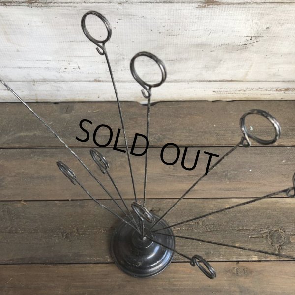 画像4: Vintage Wire Display Stand Card Holder (J357) (4)