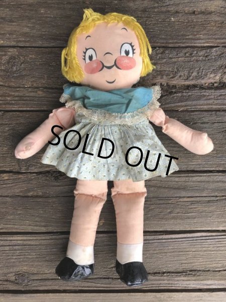 画像7: Vintage Campbell Soup Kids Girl Doll (J375) (7)