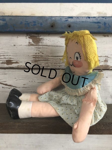 画像2: Vintage Campbell Soup Kids Girl Doll (J375) (2)