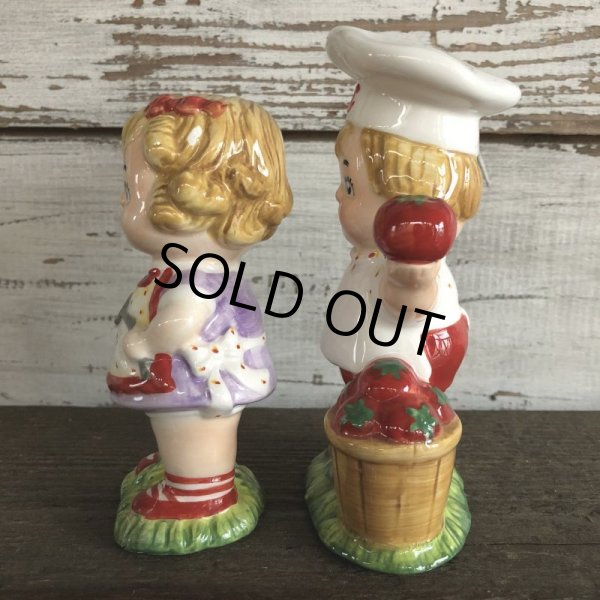 画像4: Vintage Campbell Soup Kids Salt & Pepper Statue (J369) (4)