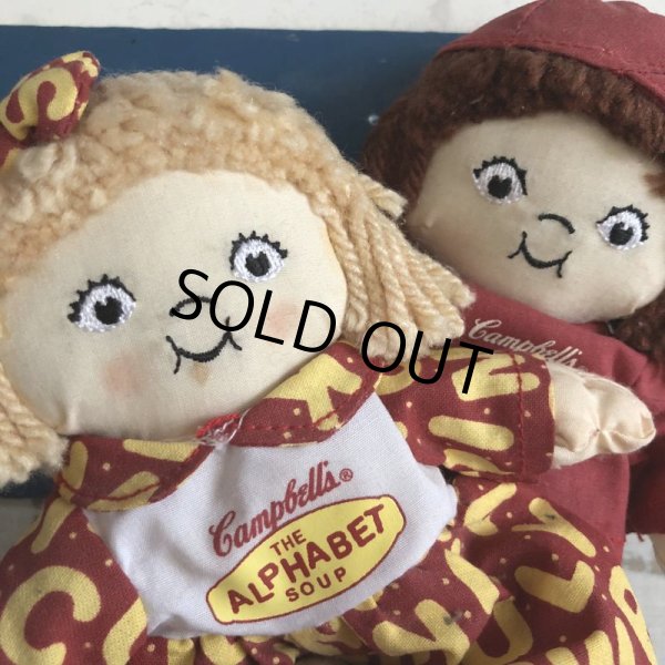 画像4: Vintage Campbell Soup Kids Mini Doll Alphabet Set (J365) (4)