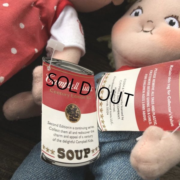 画像10: Vintage Campbell Soup Kids Mini Doll 100 Years Set (J366) (10)
