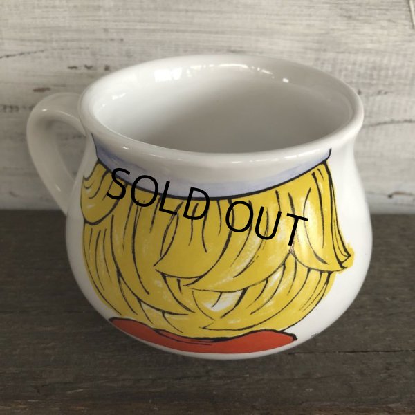 画像3: Vintage Campbell Soup Kids Girl Face Mug (J370) (3)