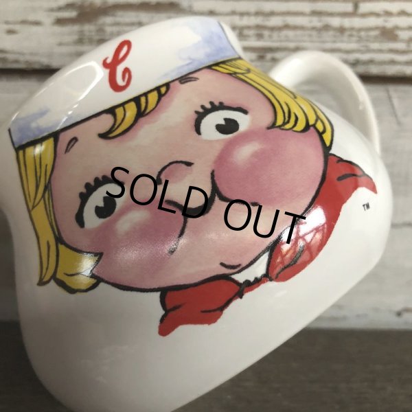 画像9: Vintage Campbell Soup Kids Girl Face Mug (J370) (9)
