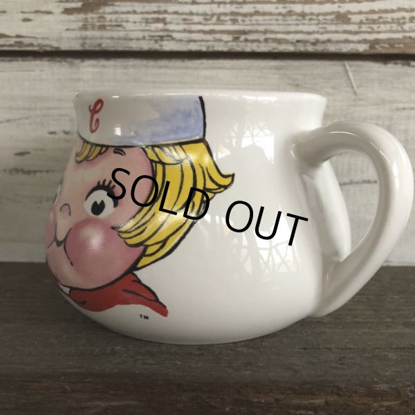 画像2: Vintage Campbell Soup Kids Girl Face Mug (J370) (2)