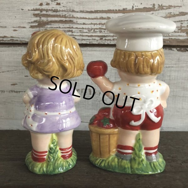画像5: Vintage Campbell Soup Kids Salt & Pepper Statue (J369) (5)
