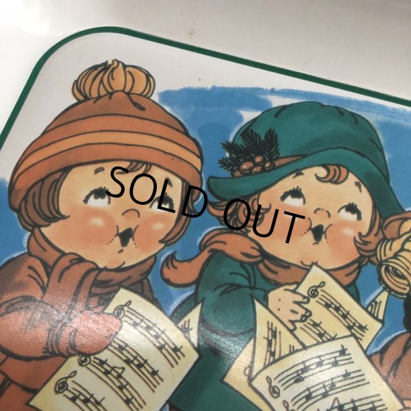 画像4: Vintage Campbell Soup Kids Carolers Tray (J374) (4)