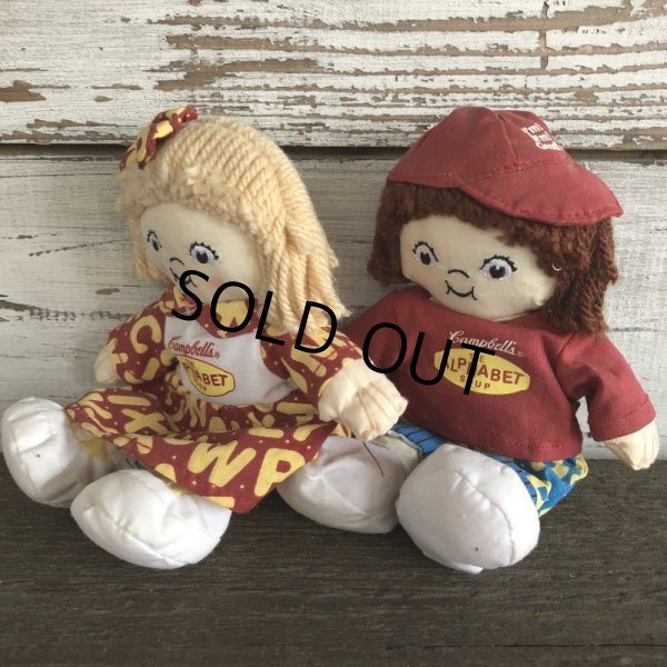 画像2: Vintage Campbell Soup Kids Mini Doll Alphabet Set (J365) (2)