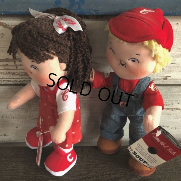 画像2: Vintage Campbell Soup Kids Mini Doll 100 Years Set (J366) (2)