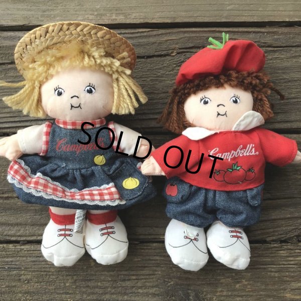 画像6: Vintage Campbell Soup Kids Mini Doll Tomato Set (J363) (6)