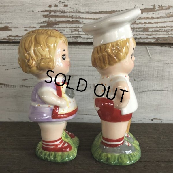 画像6: Vintage Campbell Soup Kids Salt & Pepper Statue (J369) (6)