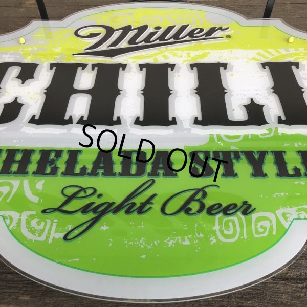 画像10: Miller Chill Lime Flavored Beer Lighted Sign CHELADA STYLE (J377) (10)